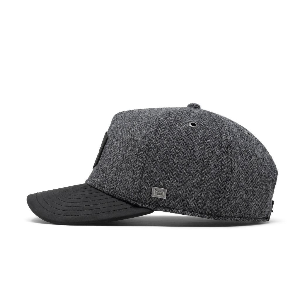 Charcoal Herringbone / Small-3